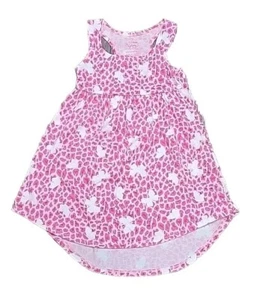 Fadded GloryGirls Dress Size XS 4-5 Pink Butterfly Sun Sleeveless High Low Tank - Picture 1 of 14