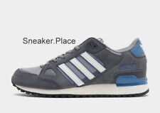 Adidas Originals ZX 750 Uomo Scarpe Sportive IN Grigio e Blu Stock Limitato