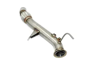PERFORMANCE DOWNPIPE REPLACEMENT PIPE front pipe BMW 318d 320d E90 E92 E91 M47 engine - Picture 1 of 12