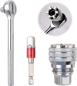 Llave de herramienta de mantenimiento universal multifuncional manga mágica ajuste 10-19 mm - Imagen 1 de 7