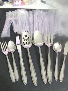 Cuchillos de colección Continental Flateware Japón acero inoxidable 47 piezas tenedor cucharas y piezas para servir - Imagen 1 de 8