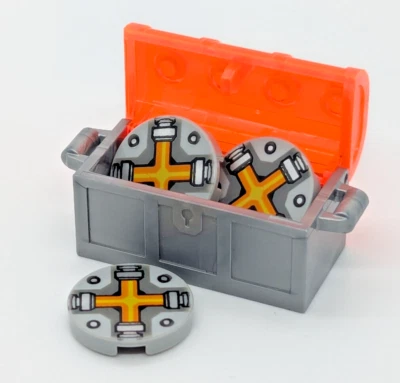 LEGO Nexo Caballeros Minifigura Accesorio - Cofre del Tesoro 70317 70324 72004 Foto 1 de 4