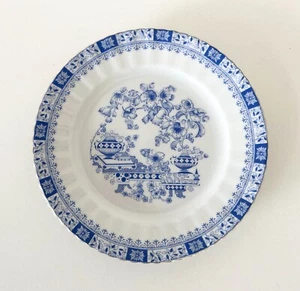Seltmann Weiden Bavaria W-Germany Teller Frühstücksteller Dorothea China Blau - Bild 1 von 2