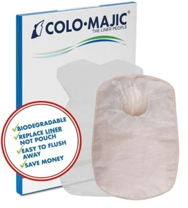 Colo-Majic Biodegradable Liners, Large (Box of 100) - Picture 1 of 2