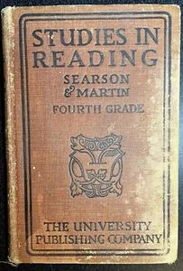 Studies in Reading (1915) Book Searson & Martin, The University Publishing Co. - Foto 1 di 12