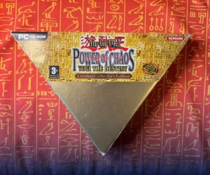 YUGIOH! POWER OF CHAOS YUGI THE DESTINY PC CD-ROM COLLECTORS EDITION w/ PROMOS - Picture 1 of 7