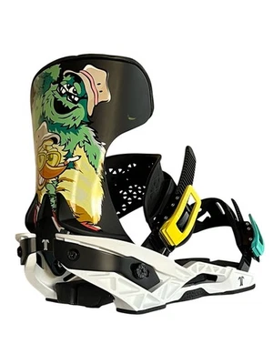 Technine Pro Slugger Snowboard Bindings Medium (US 6-8) New 2026 Foto 1 de 4