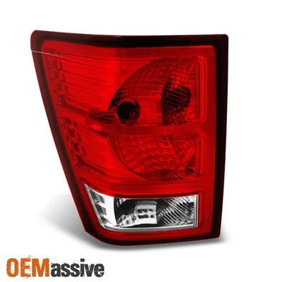 Fit 07-10 Jeep Grand Cherokee Red Clear Rear Taillight Repalcement Driver Side - Изображение 1 из 4