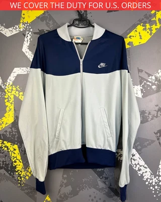 Nike RARE True Vintage Jacket 70s 80s Made in U.K. Multicolor Men Size L ig93 - Image 1 of 4