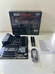 Gigabyte B650 EAGLE AX AMD AM5 ATX Motherboard! DDR5 M.2x3 USB 3.2 Gen2 Wi-Fi6E! - Afbeelding 1 van 16