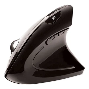 Adesso IMOUSEE10 Right Hand Wireless Vertical Ergonomic USB Mouse - Black New - Picture 1 of 9