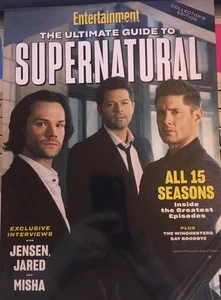 ENTERTAINMENT WEEKLY THE ULTIMATE GUIDE TO SUPERNATURAL JENSEN ACKLES JARED 2021 - Picture 1 of 1