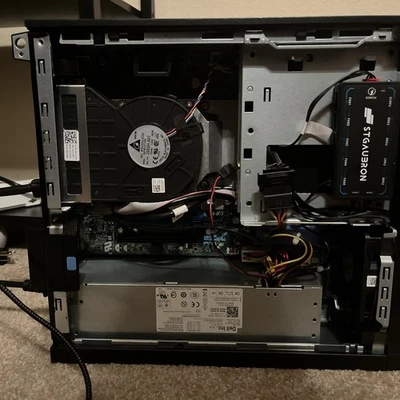Black Case, RGB front, functioning Computer (Computer only no monitor, etc) - Image 1 of 4