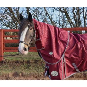 Ruggles Turnout NECK COVER for Heavy Horses | 100g Filling | Teflon Coated - Picture 1 of 11