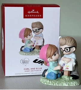 2025 Hallmark Limited Edition Precious Moments Ornament Carl And Ellie New - Picture 1 of 3