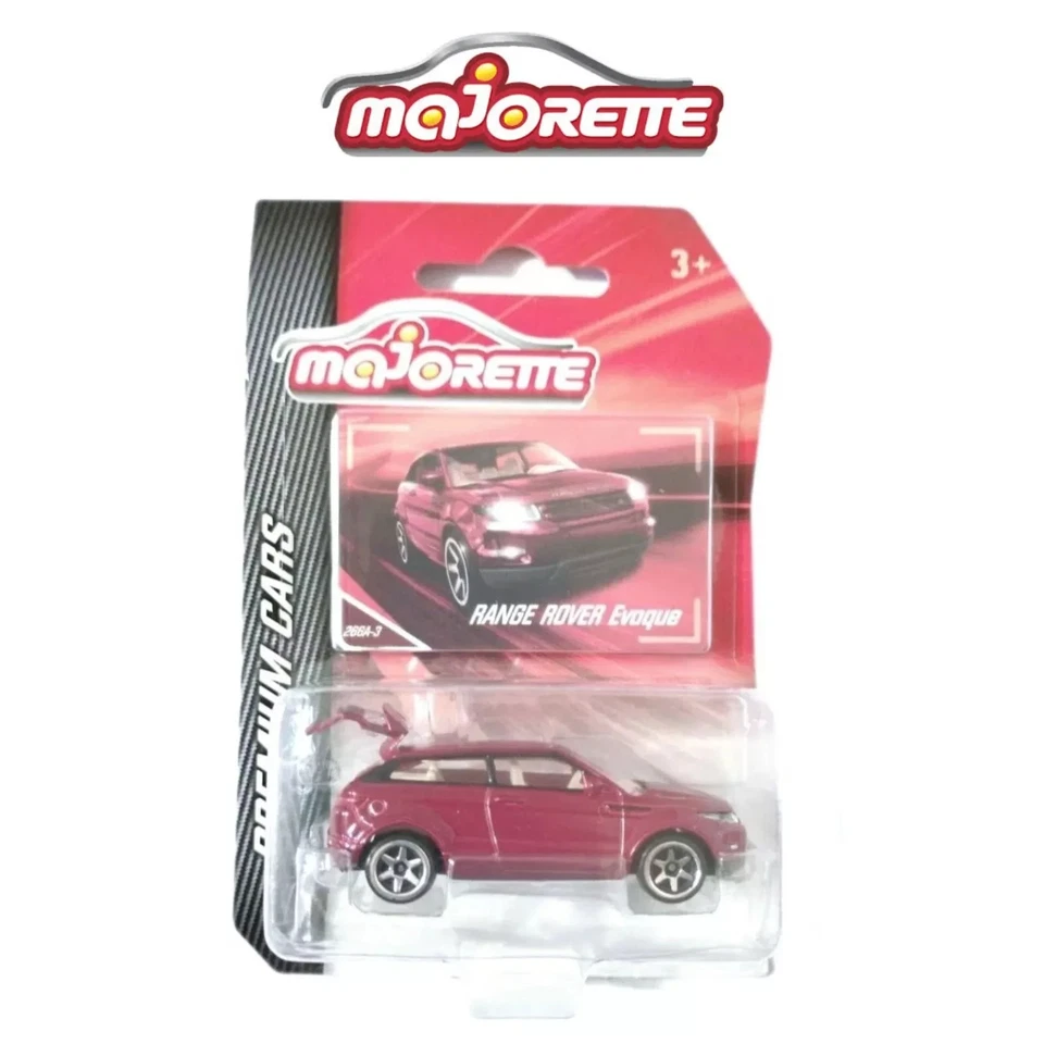 Majorette 1/64 Range Rover Evoque Red Premium Cars Voiture Miniature - Photo 1/1