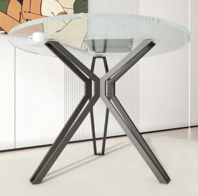  Modern Table Base 28" Metal Coffee Table Legs with Suction Cups, Desk  - Image 1 of 4