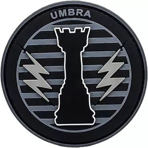 Call Duty Shadow Company Umbra Morale 3D PVC Rubber Patch |3.0" PVC HOOK - Picture 1 of 1