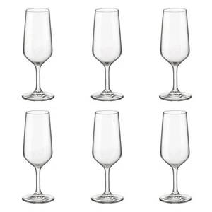 Set Bormioli Rocco Verso 230ml Sektflöte Glas Geschirr Dinner Toast Geschenk - Bild 1 von 6
