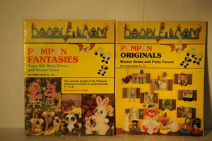 Doodle - Loom Pompon Fantasies, Originals, 1978 PB craft books - Imagen 1 de 2