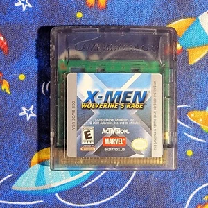 FREE SHIP! Gameboy Color Game - X-Men: Wolverine’s Rage - Picture 1 of 2