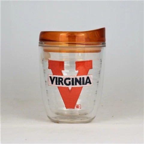 Virginia Cavaliers NCAA Officially Licensed 12oz Tumbler w/Lid Cover
