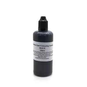 Tinte Piel Negra para LOTUS Elise Elite Esprit S2 S3 S4 Exige Asientos Color 100ml - Imagen 1 de 2