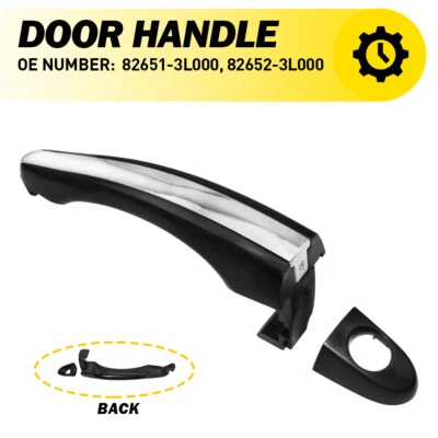 Manija de puerta exterior del lado del conductor delantero para Hyundai Azera 826513L000 2006-2011 Foto 1 de 4