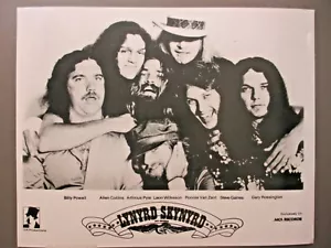 Lynyrd Skynyrd bianco e nero 8 x 10 foto promo lucida foto anni 70! - Foto 1 di 1