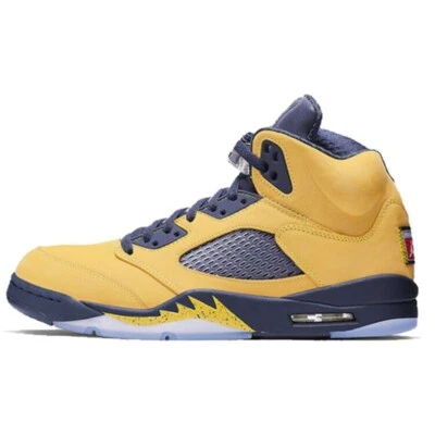 Jordan Air Jordan 5 sp Michigan Mid-top retro zapatos de baloncesto CQ9541-704 Foto 1 de 4