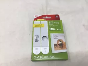 Strisce appese per foto pesanti Command 20 Lb XL bianche decorazione senza danni (FL) - Foto 1 di 7