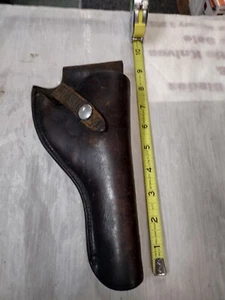 vintage red head gg3056 4inch small fram revolver leather holster - Picture 1 of 6