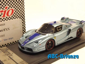 Ilario IL43028B Ferrari FXX 2005 Blue Metal-Blue Stripe - Picture 1 of 1