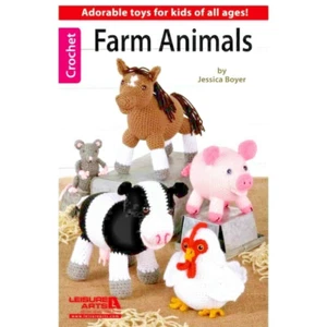 Farm Animals to Crochet by Leisure Arts - Picture 1 of 1