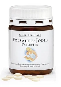 Folsäure Jodid Tabletten Sanct Bernhard - Picture 1 of 1