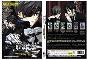 DVD BLACK BUTLER KUROSHITSUJI Staffel 1-4 Vol.1-57END + Film + 9 OVA englisch synchronisiert - Bild 1 von 5