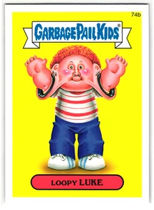 Loopy 74b Luke 2014 Topps Garbage Pail Kids Series 2 GPK Sticker - Picture 1 of 2