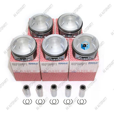 5x Pistons & Rings Set STD For Volvo S60 S80 V40 V60 XC60 2.0 T5 B5204T8 - Image 1 of 4