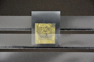 MEB2 AD Baden 2 gestempelt nicht angeschnitten (100% Aufschlag) billigst gerechn - Picture 1 of 1