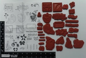 SOUL MATES RUBBER STAMPS CLING UNMOUNTED ADHESIVE CUSHION BIRD WORDS SPORTS 2734 - Bild 1 von 3