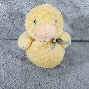 Prestige Toy Plush Carter's Duckie Yellow Orange Baby Rattle Stuffed Toy 5" - Bild 1 von 8
