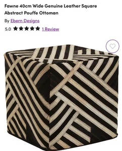 wayfair Footstool New In Box - Picture 1 of 1