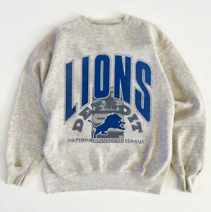 Detroit Lions 90s NFL Football Crewneck Sweatshirt S-5XL  Men Women  VN1521