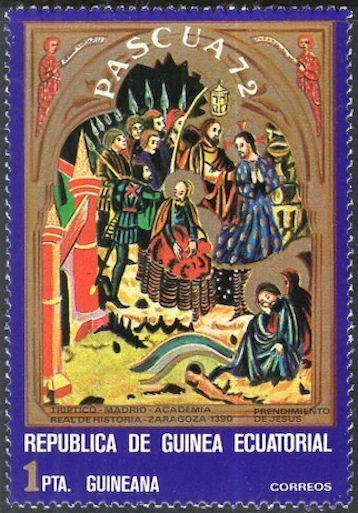 Guinea Ecuatorial #Mi46 MNH 1972 Incautación de Jesús [72-34 YT18A] Foto 1 de 1