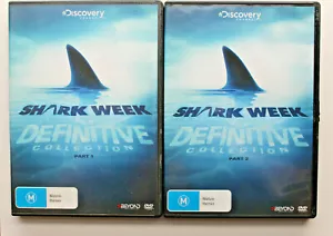 Shark Week - The Definitive Collection DVD 2012 PART 1 & PART 2 - Picture 1 of 2