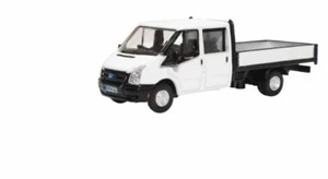 OXFORD COMMERCIALS FORD TRANSIT MK5 DROPSIDE WHITE 76TPU005 - Picture 1 of 1