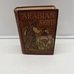 Arabian Knights Colored Illustrations Early 1900's McKay Full color plates - Picture 1 of 9