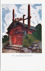 Postal Art Nouveau Walpurgishalle Hexentanzplatz B106 - Imagen 1 de 2