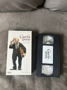 Geri’s Game (VHS, 1997) Pixar Short Film – Academy Award Winner RARE COLLECTIBLE - Picture 1 of 5
