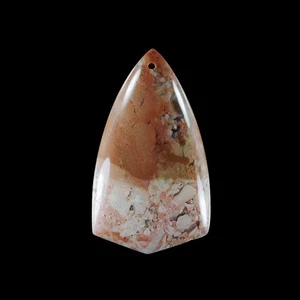 CUENTAS DE JASPE BRECHADO MEXICANO 56x32x7 mm HB311132 - Imagen 1 de 4